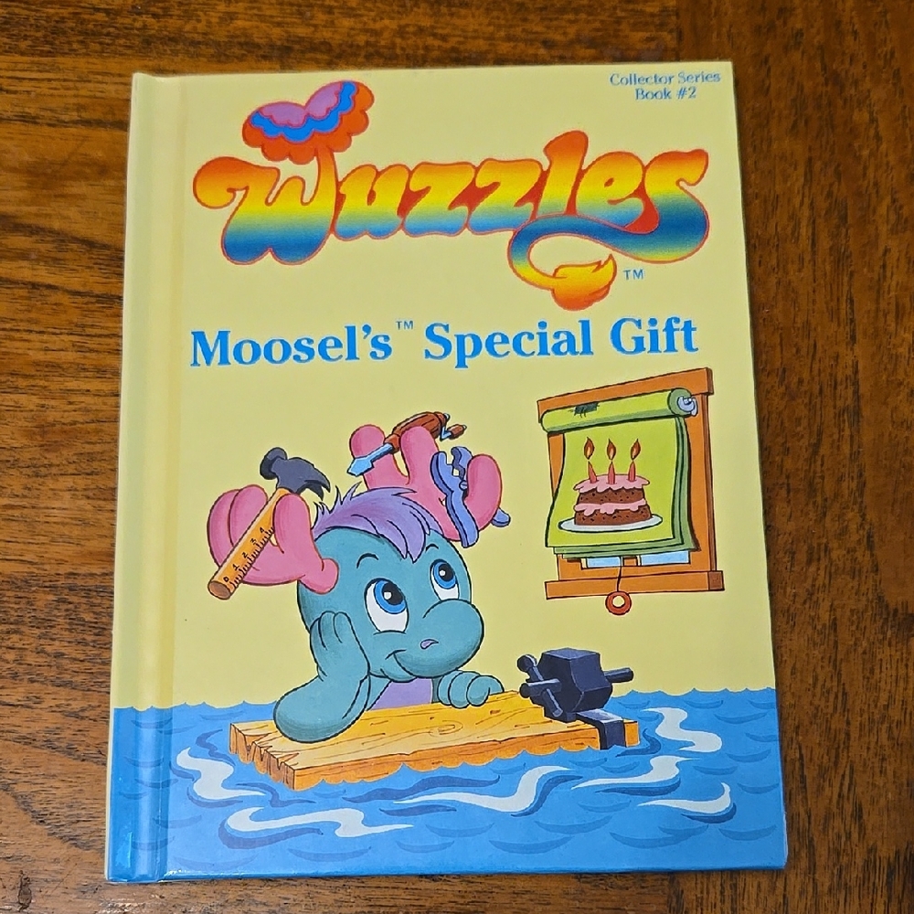 Wuzzles Moosel's Special Gift VINTAGE Book